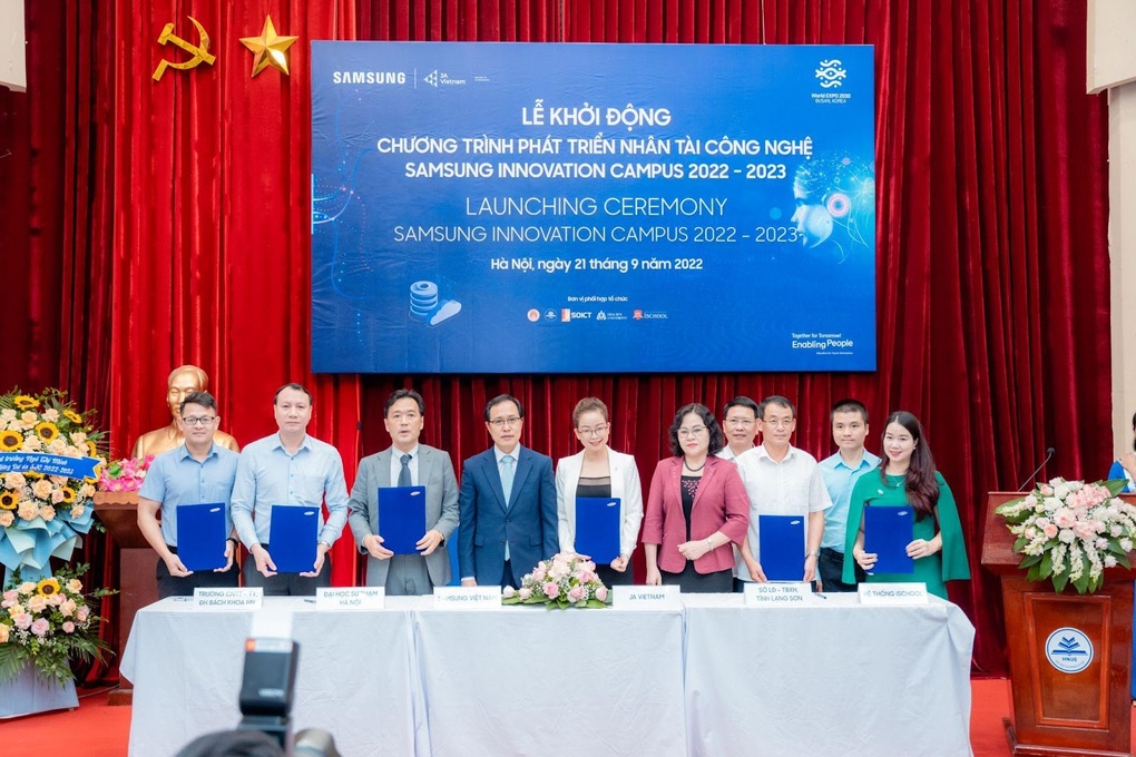 Samsung Innovation Campus 2022: Bồi dưỡng tài năng trẻ hướng tới phát triển bền vững - 1 Samsung Innovation Campus 2022: Bồi dưỡng tài năng trẻ hướng tới phát triển bền vững - 1
