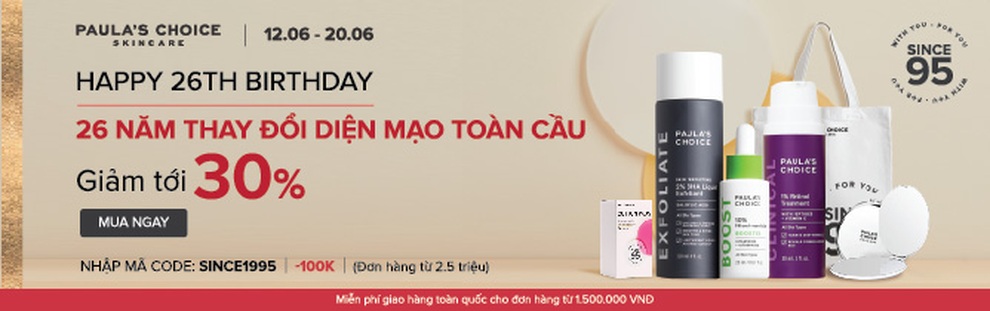 Paulas Choice - Hành trình 26 năm thay đổi diện mạo toàn cầu - 4 Paulas Choice - Hành trình 26 năm thay đổi diện mạo toàn cầu - 4
