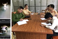 Xử phạt nam thanh niên mặc váy, thả 2 tay khi đi xe máy trên đường