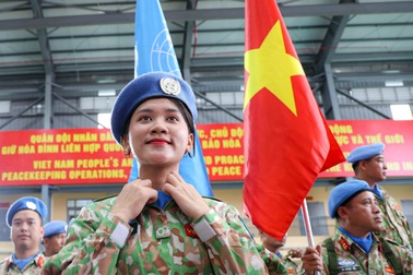 Lực lượng "mũ nồi xanh" lên đường làm nhiệm vụ gìn giữ hòa bình