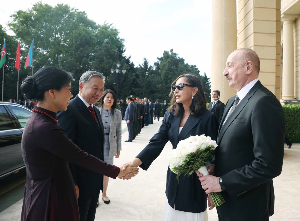 Lễ đón Tổng Bí thư Tô Lâm thăm cấp Nhà nước tới Azerbaijan - 2 Lễ đón Tổng Bí thư Tô Lâm thăm cấp Nhà nước tới Azerbaijan - 2