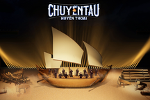 Trình diễn vở đại nhạc kịch đồ sộ trên sông Sài Gòn