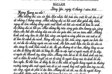 Thanh Hóa: 25 học sinh đoạt giải cấp tỉnh trong cuộc thi viết thư quốc tế UPU lần thứ 48