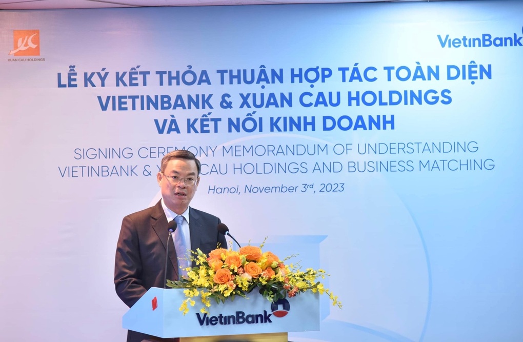 VietinBank và Xuân Cầu Holdings hợp tác toàn diện - 1 VietinBank và Xuân Cầu Holdings hợp tác toàn diện - 1