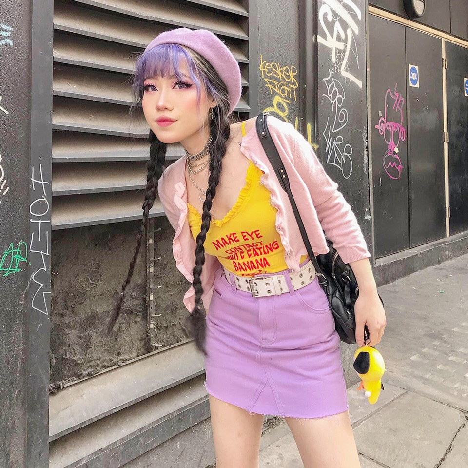 Nữ du học sinh Việt tại Anh quốc gây sốt với gu thời trang cá tính - 1 Nữ du học sinh Việt tại Anh quốc gây sốt với gu thời trang cá tính - 1