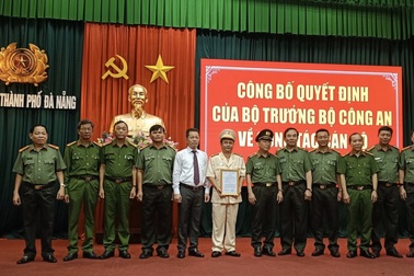 Phó Giám đốc Công an Quảng Nam được điều động về Đà Nẵng