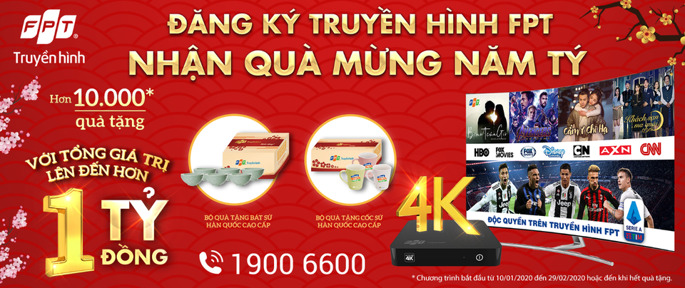 Nhận quà năm Tý cùng Truyền hình FPT - 1 Nhận quà năm Tý cùng Truyền hình FPT - 1