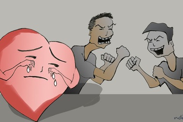 Chưa hết vô cảm, thờ ơ lại đến côn đồ, hung hãn…