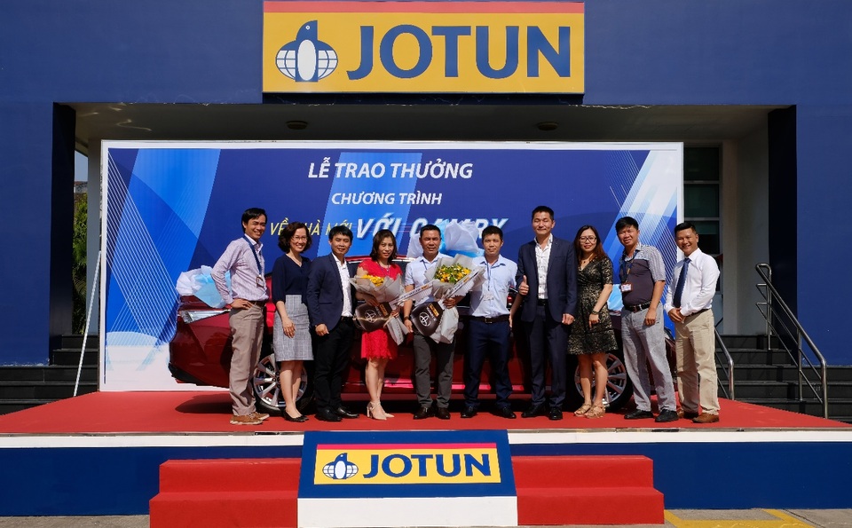 “Về nhà mới với Camry” - Thành công trước thềm năm mới của sơn Jotun - 1 “Về nhà mới với Camry” - Thành công trước thềm năm mới của sơn Jotun - 1