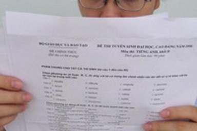 Công bố điểm sàn trước 15/8