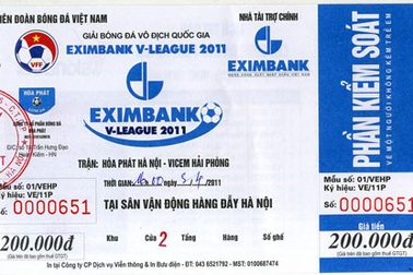 Sân Hàng Đẫy in vé giá “khủng” tiếp khán giả Hải Phòng