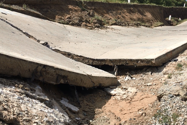 Hé lộ nguyên nhân sự cố sụt lún đường đê biển Tây ở Cà Mau