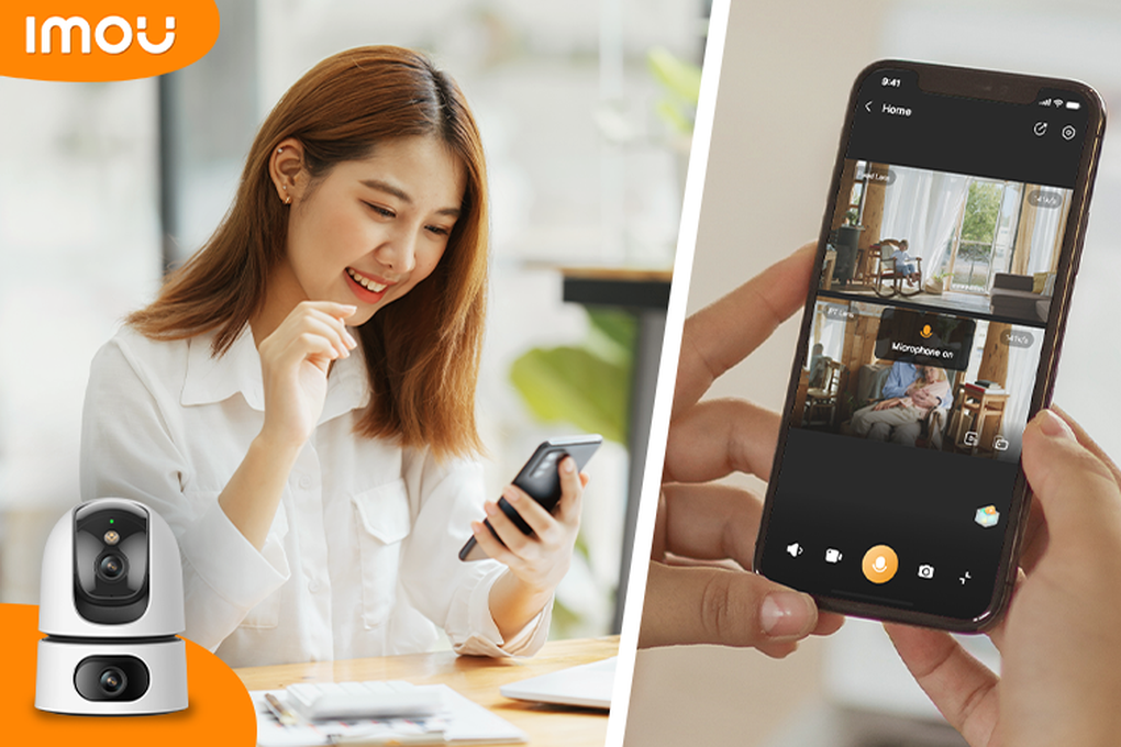 Camera Imou Ranger Dual tích hợp ống kính kép - gấp đôi khả năng bảo vệ - 3 Camera Imou Ranger Dual tích hợp ống kính kép - gấp đôi khả năng bảo vệ - 3