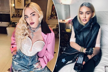 Madonna gây sốc với làn da căng mịn như thiếu nữ ở tuổi... 63