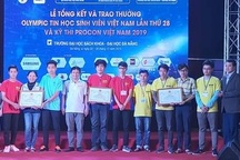ĐH Bách khoa Đà Nẵng đoạt 2 giải Nhất tại Olympic Tin học toàn quốc
