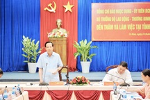 Cà Mau: "Cần phân loại quản lý người nghiện ma tuý ngay từ khâu tiếp nhận"