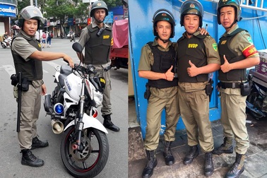 Ban bảo vệ dân phố duy nhất ở Sài Gòn được trang bị áo giáp chống đạn