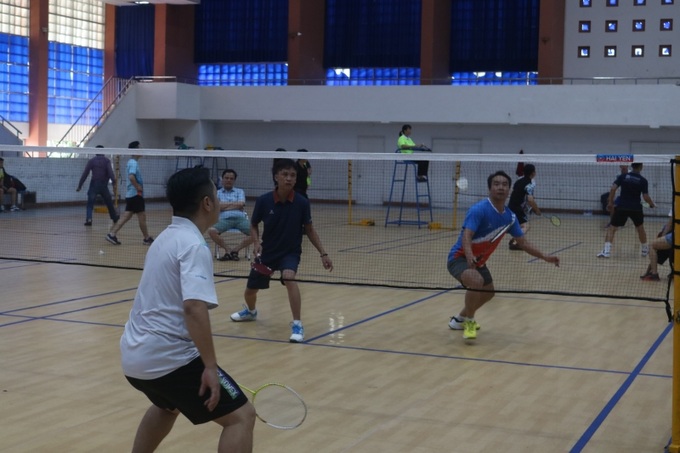 Hội thao diễn ra sôi nổi với nhiều bộ môn thi đấu 