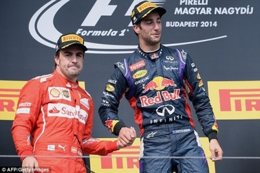 Chiến thắng chặng thứ hai của Daniel Ricciardo