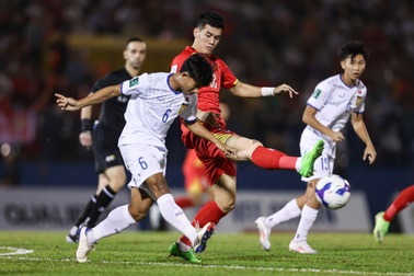 Tiến Linh kém duyên trong ngày tuyển Việt Nam thắng đậm Lào