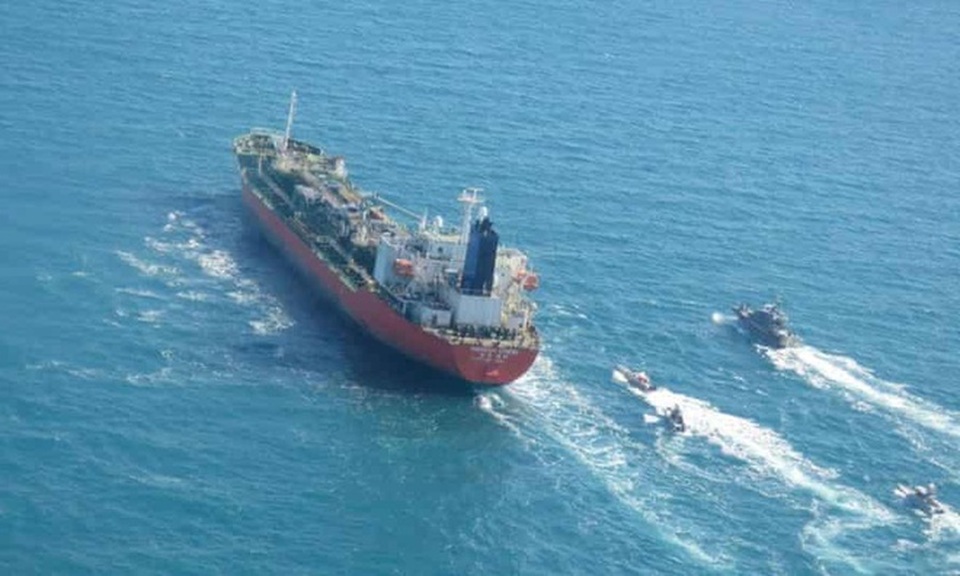 Iran bắt tàu hàng Hàn Quốc có thuyền viên Việt Nam - 1 Iran bắt tàu hàng Hàn Quốc có thuyền viên Việt Nam - 1