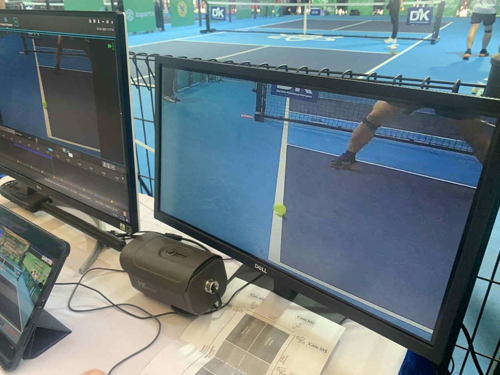 Công nghệ VAR lần đầu được áp dụng ở giải pickleball Dân trí 20 năm - 1 Công nghệ VAR lần đầu được áp dụng ở giải pickleball Dân trí 20 năm - 1