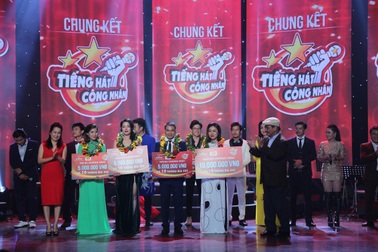 Đầy cảm xúc đêm chung kết Tiếng hát Công nhân mùa đầu tiên