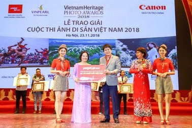Vietjet đồng hành và trao giải ‘Sky Prize’ cuộc thi ảnh Cuộc thi ảnh Di sản Việt Nam 2018