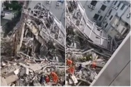 Vụ sập khách sạn Trung Quốc: Ít nhất 8 người chết