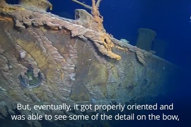 Xác tàu Titanic dưới đáy đại dương