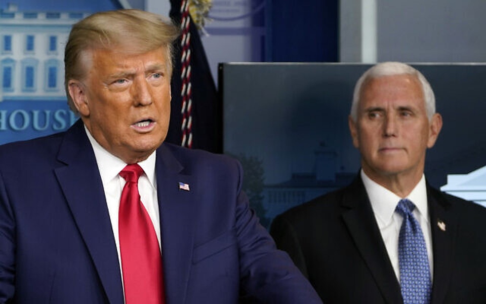 Phó tướng Pence chịu sức ép liên tiếp từ ông Trump trước ngày phán xử - 1 Phó tướng Pence chịu sức ép liên tiếp từ ông Trump trước ngày phán xử - 1