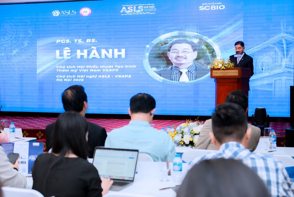 Sắp diễn ra Hội nghị Khoa học Thẩm mỹ và Triển lãm ASLS Hà Nội 2025 - 1 Sắp diễn ra Hội nghị Khoa học Thẩm mỹ và Triển lãm ASLS Hà Nội 2025 - 1