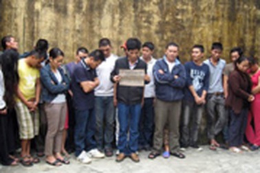 Hàng chục trinh sát vượt rừng phá sới bạc lớn