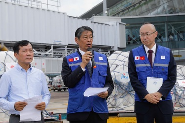 Nhật Bản viện trợ khẩn cấp giúp Việt Nam khắc phục thiệt hại sau bão lũ