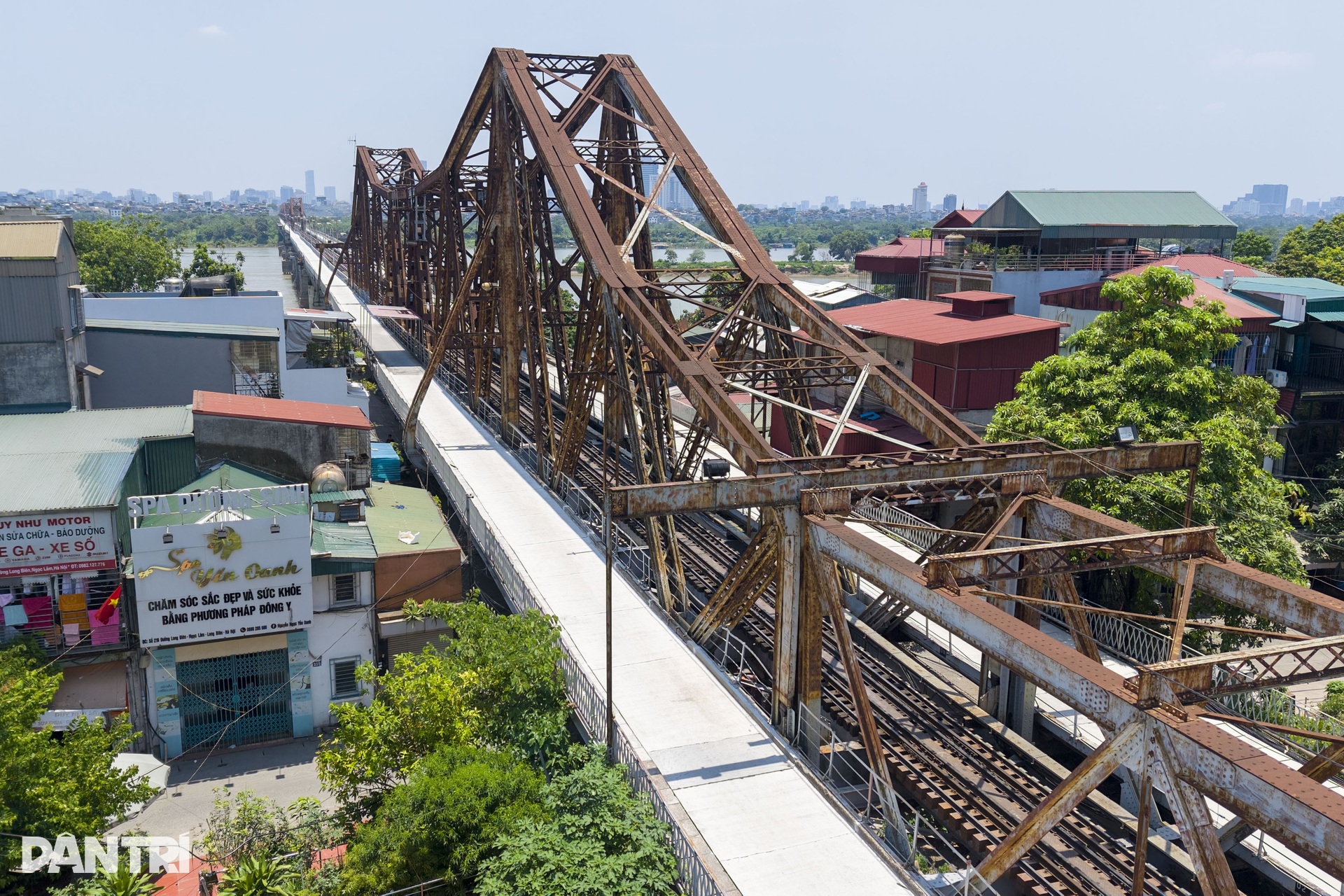 Diện mạo mới của cầu Long Biên trước giờ các phương tiện lưu thông trở lại - 6