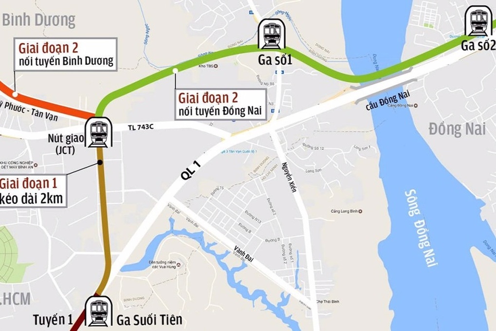 Đồng Nai kiến nghị TPHCM hỗ trợ kết nối hạ tầng để kéo dài tuyến metro - 2 Đồng Nai kiến nghị TPHCM hỗ trợ kết nối hạ tầng để kéo dài tuyến metro - 2