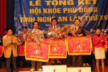 Nghệ An: Tổng kết Hội khỏe Phù Đổng lần thứ XV