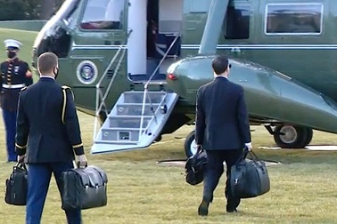 Vali hạt nhân xuất hiện trong lễ nhậm chức của ông Biden