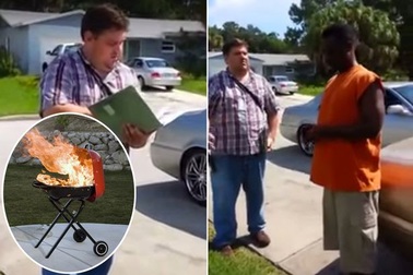 Bị chính quyền cảnh cáo vì nướng thịt khói bay sang nhà hàng xóm