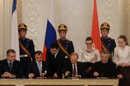 Putin phê chuẩn hiệp ước tái hợp nhất Crimea với Nga