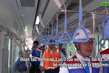 Khám phá tàu metro số 1 tại TPHCM