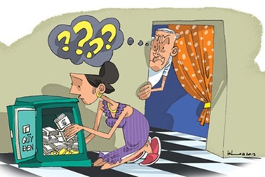 Vợ chồng không nên có quỹ “đen” mà nên có quỹ riêng