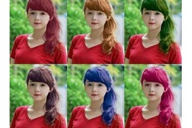 Ứng dụng đổi màu tóc, làm mờ và ghép phông nền hình ảnh cực độc đáo