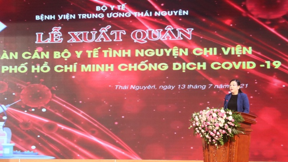 Bí thư Thái Nguyên hẹn đoàn BS chi viện TPHCM: Ngày về trong chiến thắng! - 1 Bí thư Thái Nguyên hẹn đoàn BS chi viện TPHCM: Ngày về trong chiến thắng! - 1