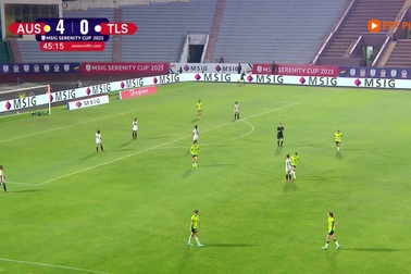 U23 nữ Australia thắng Timor Leste 9-0