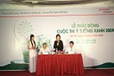 Ai sẽ là chủ nhân “Ý tưởng xanh 2009”?