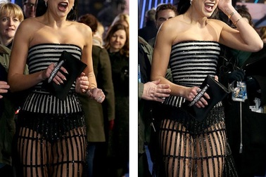 Choáng với váy xuyên thấu của Dua Lipa