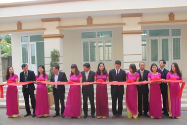 Khánh thành công trình phòng học Dân trí thứ 4 tại Trường tiểu học Ninh Sơn - Bắc Giang