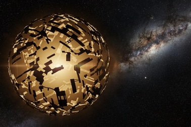 Người ngoài hành tinh có thể xây dựng các cấu trúc khổng lồ quanh lỗ đen?