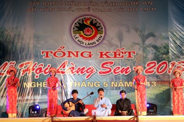 Dâng Người câu hát dân ca